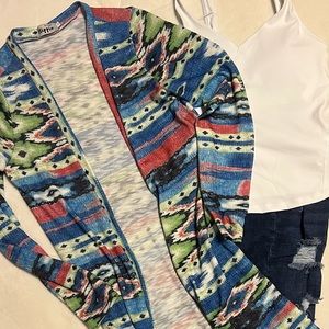 Military Hippie Aztec Vest